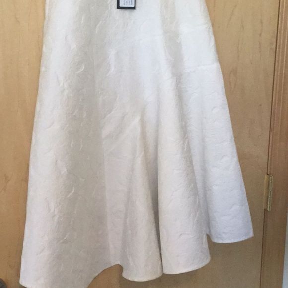 HALSTON HERITAGE Strapless Jacquard Dress - Picture 6 of 9